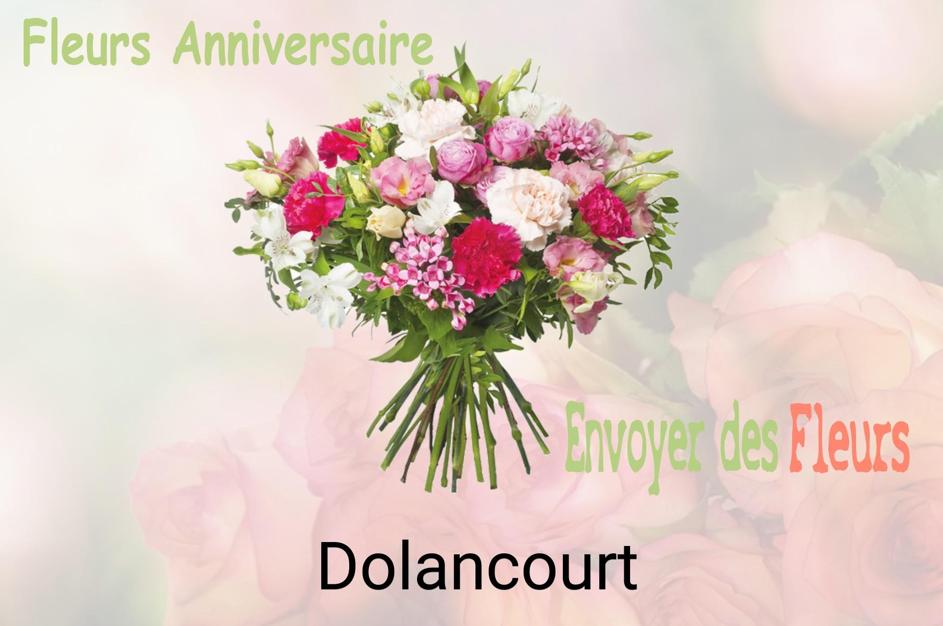 Bouquet de fleurs d’anniversaire livré à Dolancourt