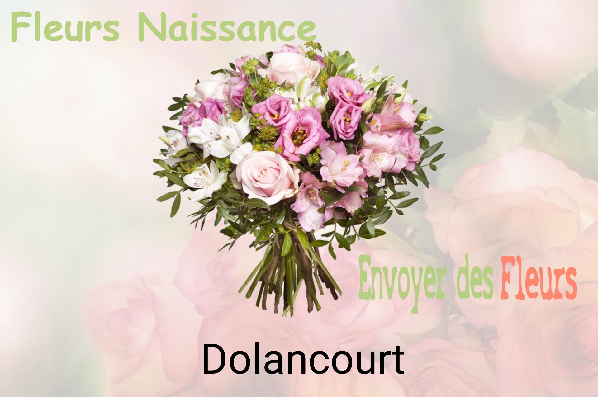 Bouquet de fleurs de naissance livré à Dolancourt